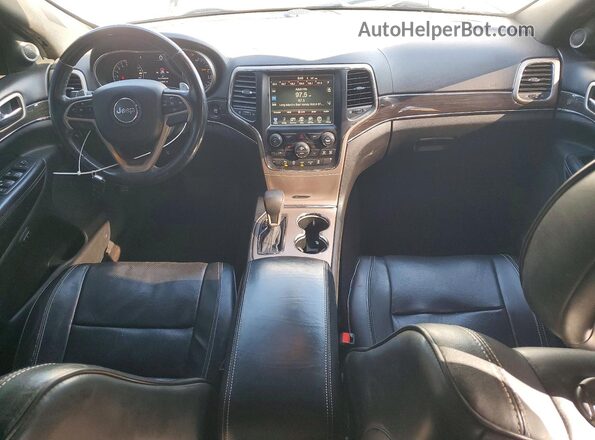 1C4RJFCG5GC348952 2016 JEEP GRAND Белый Вид панели приборов
