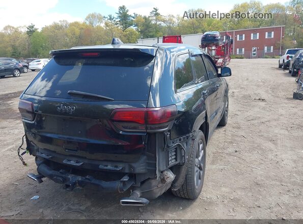 1C4RJFCG5JC119498 2018 JEEP GRAND CHEROKEE Черный Задняя правая четверть