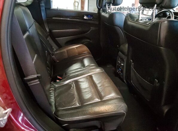 1C4RJFCG5KC548271 2019 JEEP GRAND Burgundy Հետևի նստատեղերի տեսք