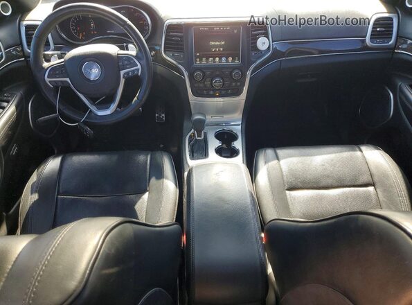 1C4RJFCG6GC423321 2016 JEEP GRAND Серебряный Вид панели приборов