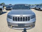 2016 Jeep Grand Cherokee Overland Серебряный vin: 1C4RJFCG6GC423321