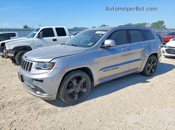 1C4RJFCG6GC423321 2016 JEEP GRAND Серебряный Передняя левая четверть