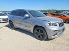 2016 Jeep Grand Cherokee Overland Серебряный vin: 1C4RJFCG6GC423321