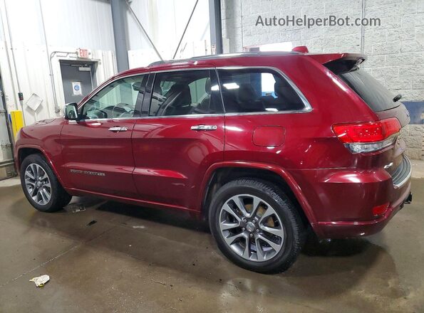 1C4RJFCG6HC834963 2017 JEEP GRAND Темно-бордовый Задняя левая четверть