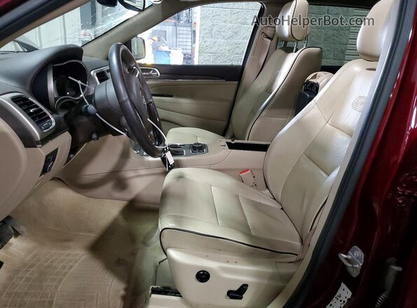 1C4RJFCG6HC834963 2017 JEEP GRAND Темно-бордовый Вид салона спереди