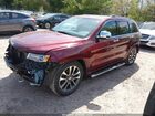 2018 Jeep Grand Cherokee Overland 4x4 Темно-бордовый vin: 1C4RJFCG7JC259861