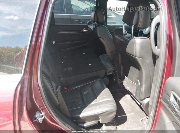1C4RJFCG7JC259861 2018 JEEP GRAND CHEROKEE Темно-бордовый Вид наклейки с VIN-кодом