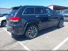 2017 Jeep Grand Cherokee Overland 4x4 Black vin: 1C4RJFCG8HC927743