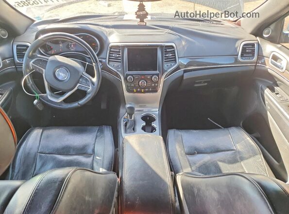 1C4RJFCG8JC420833 2018 JEEP GRAND Black Widok deski rozdzielczej