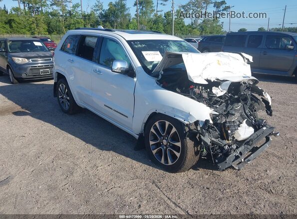 1C4RJFCG8JC509527 2018 JEEP GRAND CHEROKEE Белый Передняя правая четверть