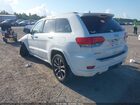 2018 Jeep Grand Cherokee Overland 4x4 Белый vin: 1C4RJFCG8JC509527