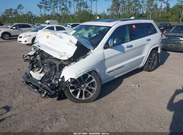 1C4RJFCG8JC509527 2018 JEEP GRAND CHEROKEE Белый Передняя левая четверть