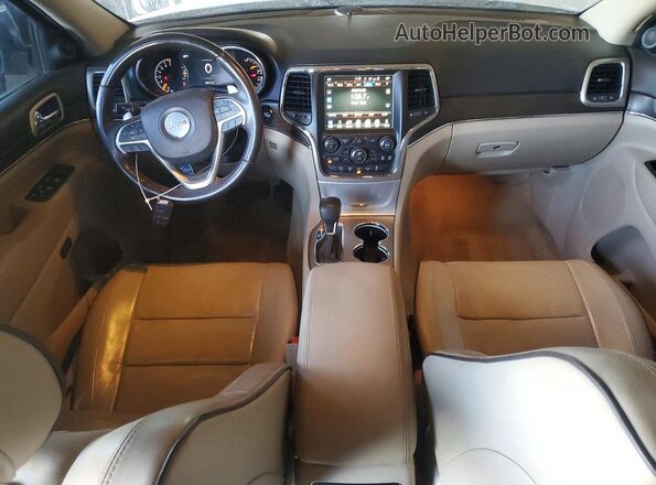 1C4RJFCG9HC617620 2017 JEEP GRAND Brown წინა პანელის ხედი