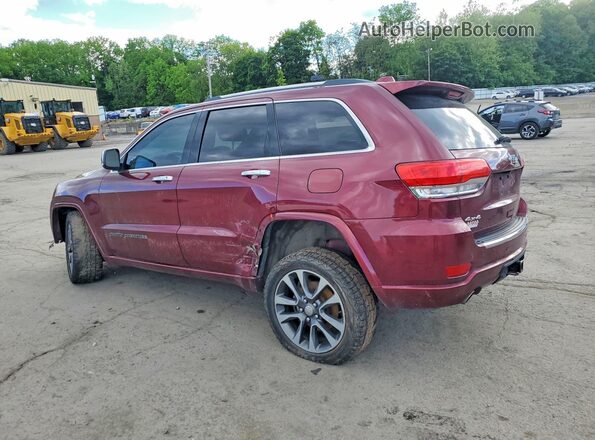 1C4RJFCG9HC659169 2017 JEEP GRAND Red Задня ліва чверть