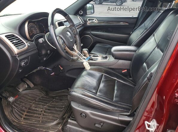 1C4RJFCG9HC659169 2017 JEEP GRAND Red Вид салону спереду