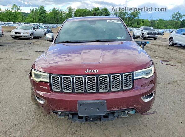 1C4RJFCG9HC659169 2017 JEEP GRAND Red Вид спереду