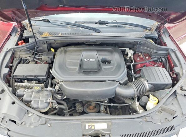 1C4RJFCG9HC659169 2017 JEEP GRAND Red Вид підкапотного простору
