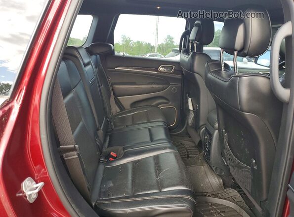 1C4RJFCG9HC659169 2017 JEEP GRAND Red Вид задньої частини салону