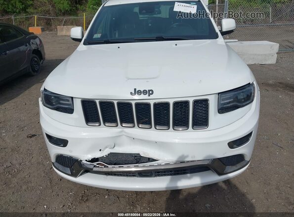 1C4RJFCGXGC302520 2016 JEEP GRAND CHEROKEE Белый Вид щитка приборов