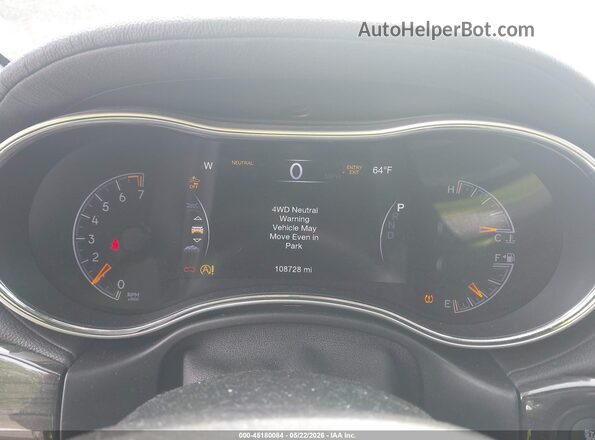 1C4RJFCGXGC302520 2016 JEEP GRAND CHEROKEE Белый Вид задних сидений