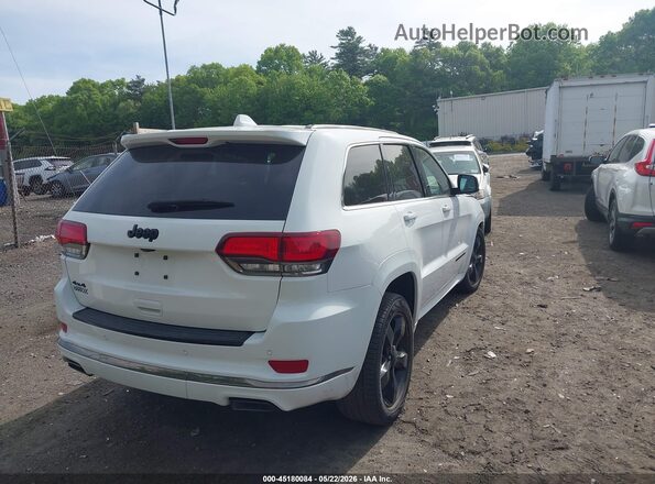 1C4RJFCGXGC302520 2016 JEEP GRAND CHEROKEE Белый Задняя правая четверть