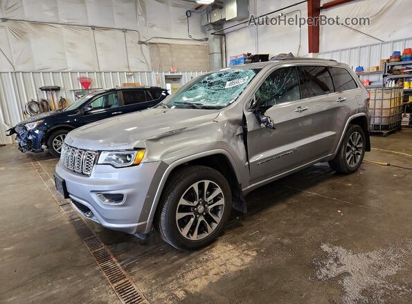 1C4RJFCGXJC454384 2018 JEEP GRAND Gray წინა მარცხენა ხედი სამი მეოთხედიდან