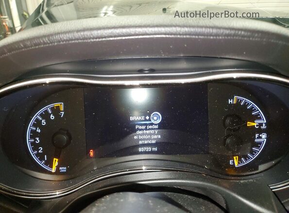 1C4RJFCGXLC373307 2020 JEEP GRAND Черный Вид щитка приборов
