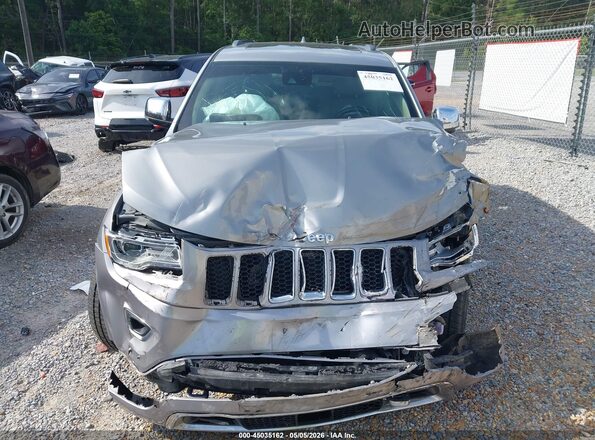 1C4RJFCT1GC321471 2016 JEEP GRAND CHEROKEE Серебряный Вид щитка приборов