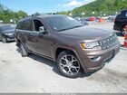 2019 Jeep Grand Cherokee Overland Brown vin: 1C4RJFCT5KC835137