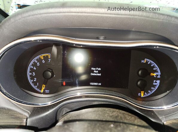 1C4RJFCT7HC730592 2017 JEEP GRAND White Vista del cuadro de instrumentos