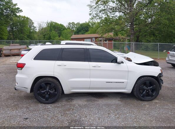 1C4RJFCTXGC343081 2016 JEEP GRAND CHEROKEE Белый Панорамный вид салона 360°
