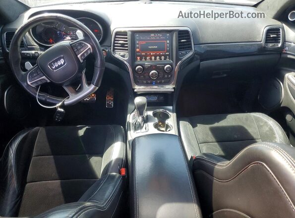 1C4RJFDJ8HC858370 2017 JEEP GRAND Черный Вид панели приборов