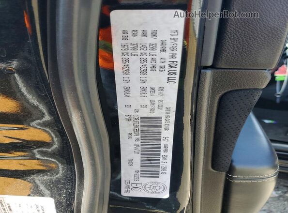 1C4RJFDJ8HC858370 2017 JEEP GRAND Черный Вид наклейки с VIN-кодом