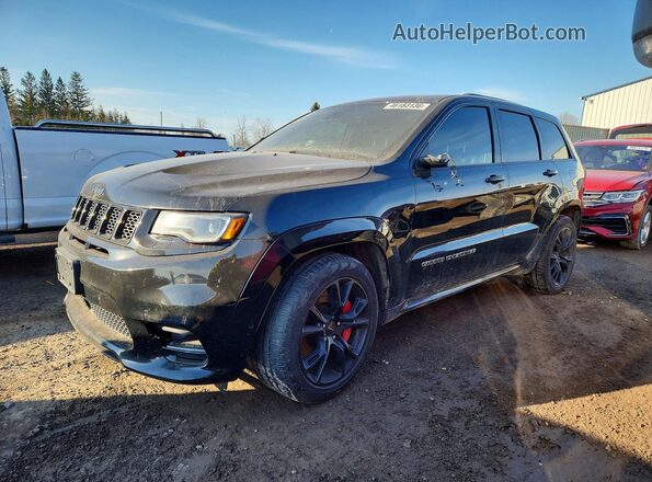 1C4RJFDJ9HC623797 2017 JEEP GRAND Black წინა მარცხენა ხედი სამი მეოთხედიდან
