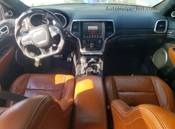 1C4RJFDJXGC382184 2016 JEEP GRAND Silver Вид панелі приладів
