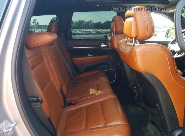1C4RJFDJXGC382184 2016 JEEP GRAND Silver Вид задньої частини салону