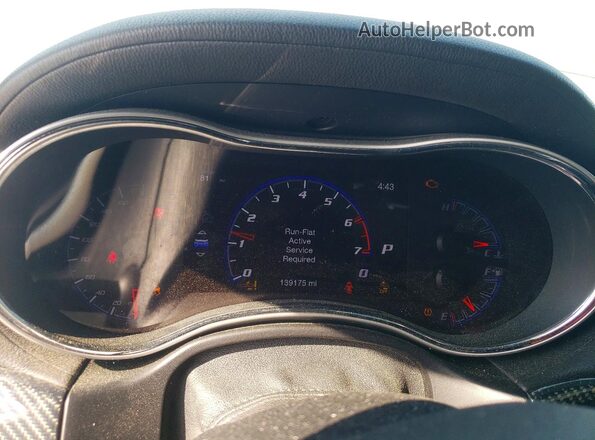 1C4RJFDJXGC382184 2016 JEEP GRAND Silver Вид щитка приладів