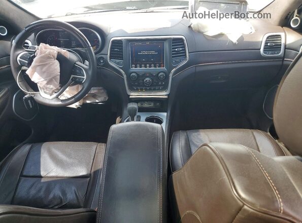 1C4RJFJG3JC245409 2018 JEEP GRAND White Widok deski rozdzielczej