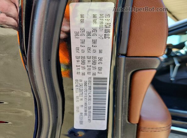 1C4RJFJG5HC778131 2017 JEEP GRAND Черный Вид наклейки с VIN-кодом