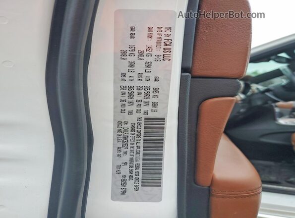 1C4RJFJT0HC628327 2017 JEEP GRAND White Widok wnętrza 360 stopni