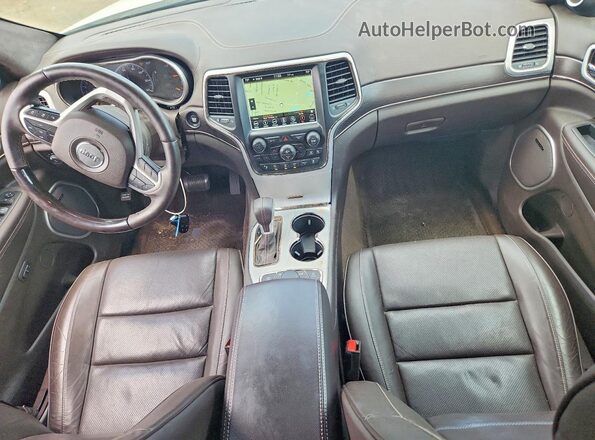 1C4RJFJT1JC394107 2018 JEEP GRAND White Вид панелі приладів