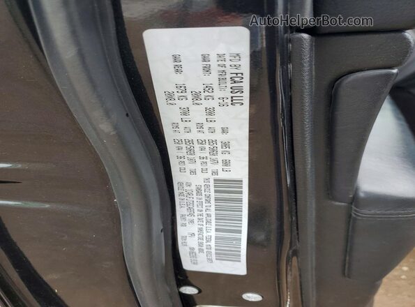 1C4RJFJT2GC469745 2016 JEEP GRAND Black Вид наклейки з VIN-кодом