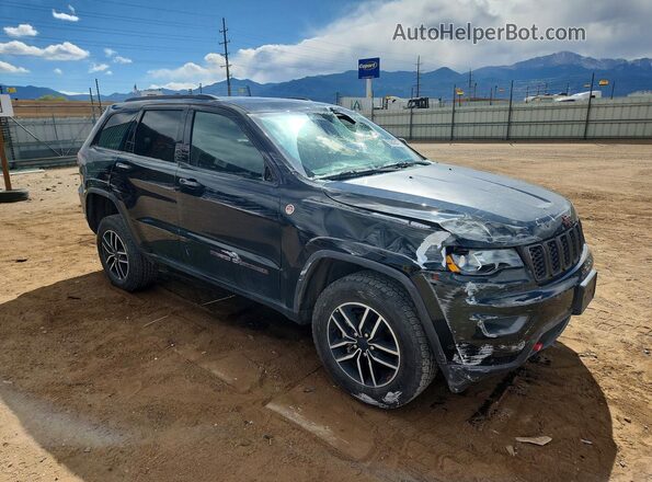 1C4RJFLG1KC737502 2019 JEEP GRAND Черный Передняя правая четверть