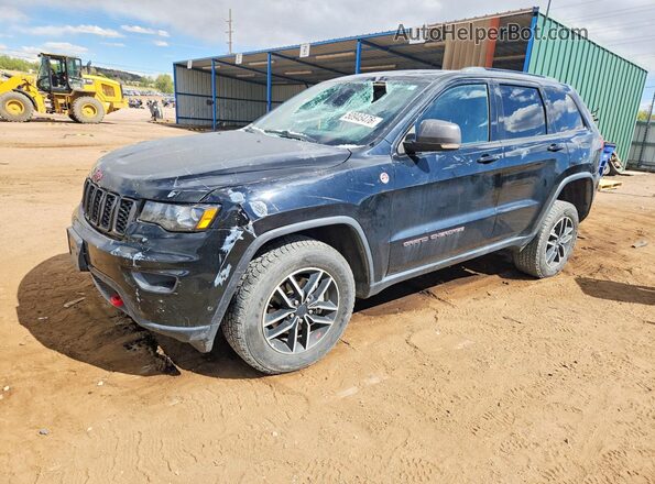 1C4RJFLG1KC737502 2019 JEEP GRAND Черный Передняя левая четверть