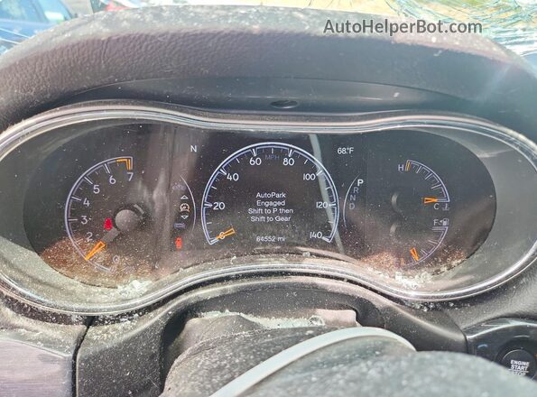 1C4RJFLG1KC737502 2019 JEEP GRAND Черный Вид щитка приборов