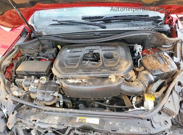 1C4RJFLG4HC778506 2017 JEEP GRAND Red ძრავის განყოფილების ხედი