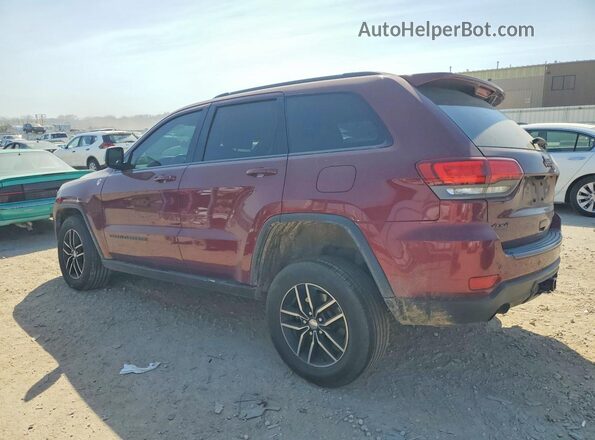 1C4RJFLG5HC672114 2017 JEEP GRAND Бордовый Задняя левая четверть