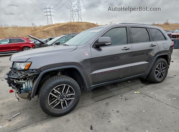 1C4RJFLGXKC577247 2019 JEEP GRAND Gray Vista tres cuartos delantera izquierda