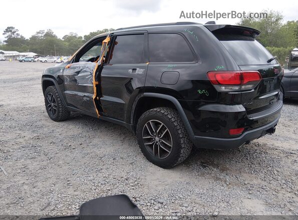1C4RJFLT1HC799794 2017 JEEP GRAND CHEROKEE Черный Задняя левая четверть