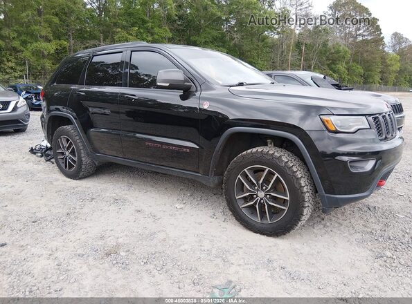 1C4RJFLT1HC799794 2017 JEEP GRAND CHEROKEE Черный Передняя правая четверть